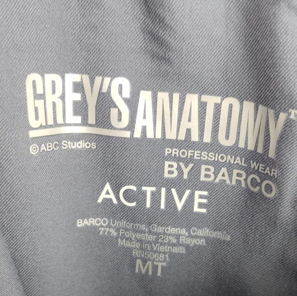 Grey's Anatomy Logo Waist Pant with Drawstring - Picture 7 of 7